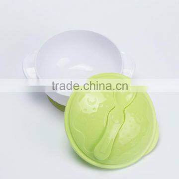 High Quality BPA Free pp Plastic Sucttion Baby Bowl With Spoon photo-4
