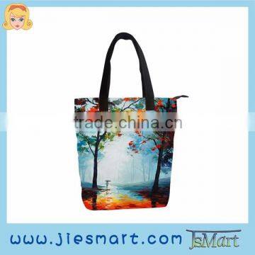 Canvas handbag digital printing shoulder bag