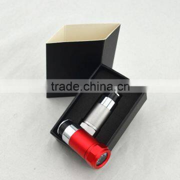 2013 new design rechargeable mini led car flashlight with CE and Rohs