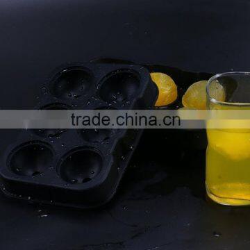 Wholesale FDA Food Grade Bpa Free Big Sphere Cube Homemade 6 Cavity Silicone Ice Cooler Mold photo-6