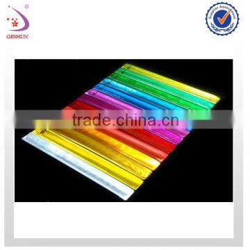 Blank Reflective Slap Bracelets