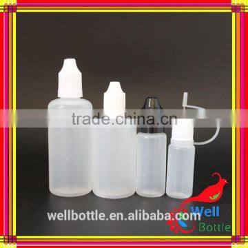 china wholesale 10ml plastic dropper bottles plastic screw cap for bottles for E-cig smoke oil