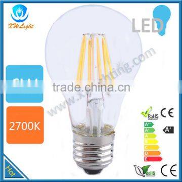Full glass led light bulb led filament bulb e14 e27 led bulb