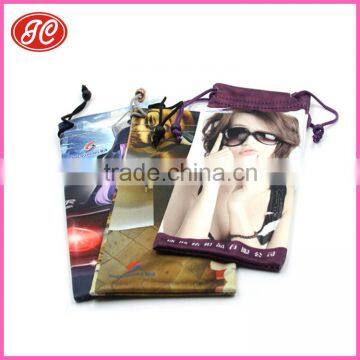 Digital Printed Drawstring Microfiber Sunglasses Bag
