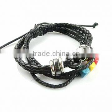 BOSHIHO Leather Braided Bracelet