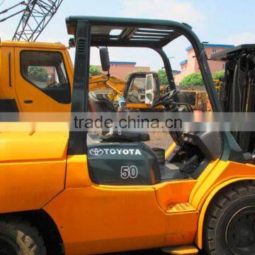 Toyota diesel forklift 5 ton for sale, 7FD50, toyota forklift 5 ton