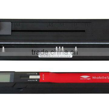 auto feed scanner, 24 bit, 900dpi with colour mono display, auto feed function and slide scan functions, mobile office easier