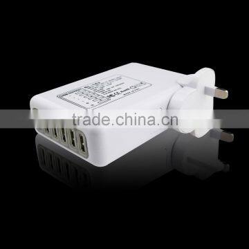 Double 6 USB 4000MA UK EU US AU Universal Multi Plug Adapter photo-5
