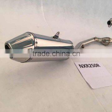 NXR250R MOTORCYCLE PERFORMANCE Stainless steel EXHAUST & Muffler