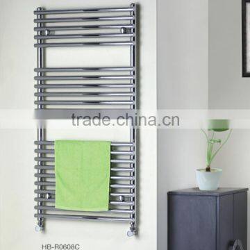 HB-R06 series hot water heated steel ladder towel racks warmer towe rails radiator