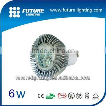Wolesale  GU10 6W high power led light shenzhen led