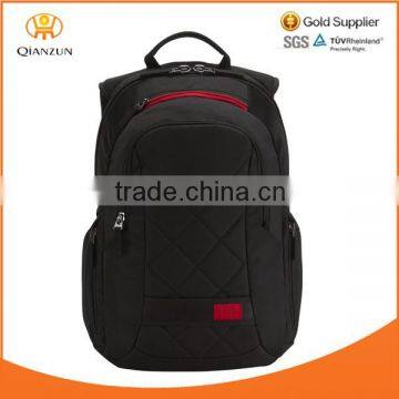 High Quality Fashion Black Canvas Backpack