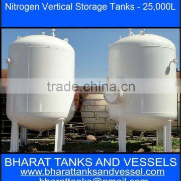 "Nitrogen Vertical Storage Tanks - 25,000L"