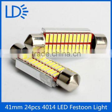 41mm 24 smd 4014 festoon led light socket