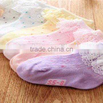 Cute Girl Baby Girl Tube Baby Socks,Little Girl Ruffle Socks, Socks Wholesale