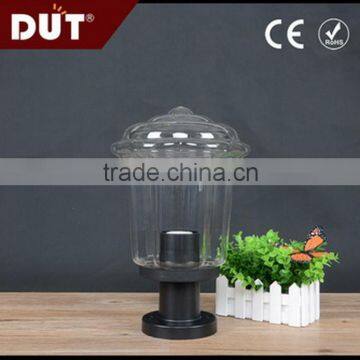 decorative acid-resistant 60W acrylic outdoor plastic fence light fixture