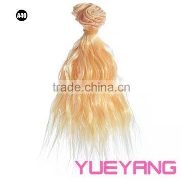 Synthetic Fiber Wavy Hair Extension Bundle photo-5