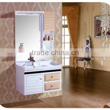 best selling style wall mounted designs cheapest PVC / wooden / steel bathroom cabinet 2016