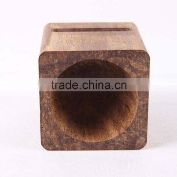 Wireless wooden microphone