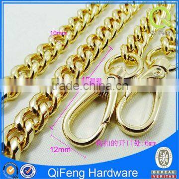 C-043 chain two colours hoting fashion metal accessories combo with snap hook