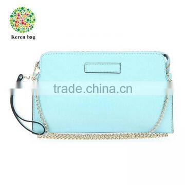 fashion genuine leather evening bag lady leather bag