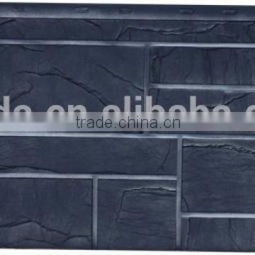 Plastic Faux Stone Wall Panel Random Rock Siding