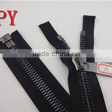 15# big slider metal zipper