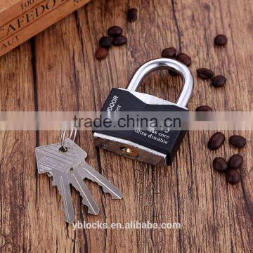 3 Iron Keys Grey Iron Padlock Iron Gate Door Lock