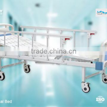 High quality hospital equipment buy manually 2 function hospital beds