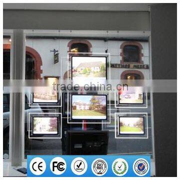 Alibaba Italiano Window advertising illuminated property a4 led signs