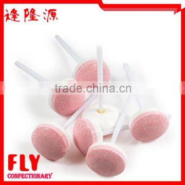 Dual Colors Compressed Powder Sugar Free Lollipop photo-2