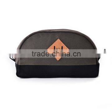 Organic Cotton Waxed,Dopp Kit,Toiletry Bag