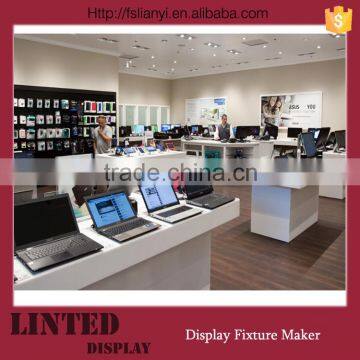 Modern Decoration Design Cell Phone Store Fixtures Displays