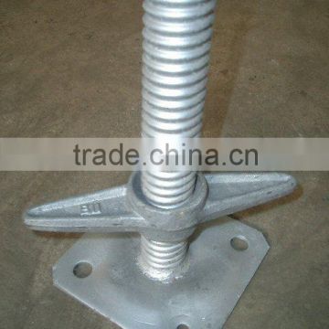 adjustable scaffolding base jack