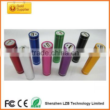 Portable Cylinder battery 18650 li-ion battery pack for flashlights