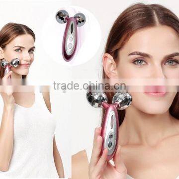Customized 4D Facial Massager Slimming Handheld and Body Slimming Massage With Platinum Roller Recharge Massager Machine photo-5