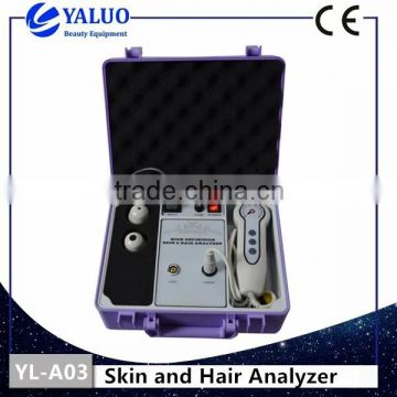 Professional skin and hair analyzer