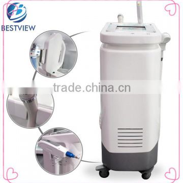 2016 BESTVIEW Elegant Design E-light Ipl Vertical Rf Nd Yag Laser Multifunction Machine 2.6MHZ