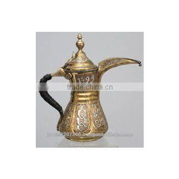 Brass Arabic Dallah Tea Coffee Pot Set Of Three Dallah, Arabic Dallah, Arabic Tea Coffee Pot