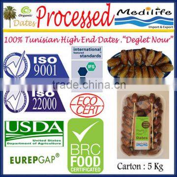 Best Quality Dates, Organic Processed Dates 5 kg, Tunisian Dates High Quality Dates, Sweet Processed Dates