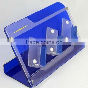 clear acrylic mobile phone/cell phone holder display stand