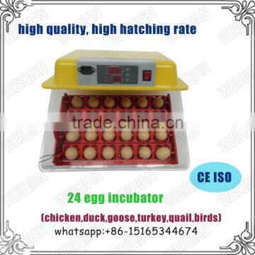 Wholesale price weiqian incubator for duck WQ-24