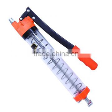 Repair lubrication tools 600CC Manual transparent clear tube grease gun