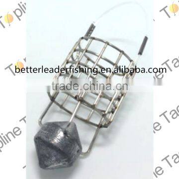 Fishing metal bait cage feeder with reasonable price