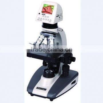 Certified digital microscope with halogen lamp illumination