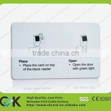 Custom SRI512 chip smart RFID access card full color printing