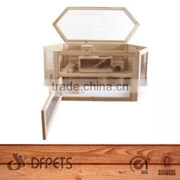 Natural Wood Hamster Castle DFH002