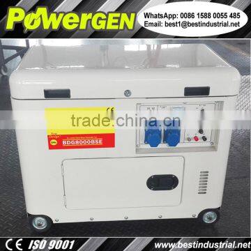 With Remote Starter and Cooling Fan!!! POWERGEN 50Hz/60Hz Single Phase Silent Diesel Generator 6KW photo-3
