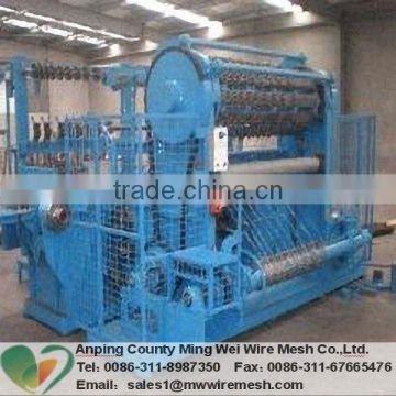 New field fence wire weaving machine