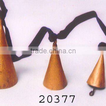 Exporter of Iron Cow Bells Set of 3 Pcs.